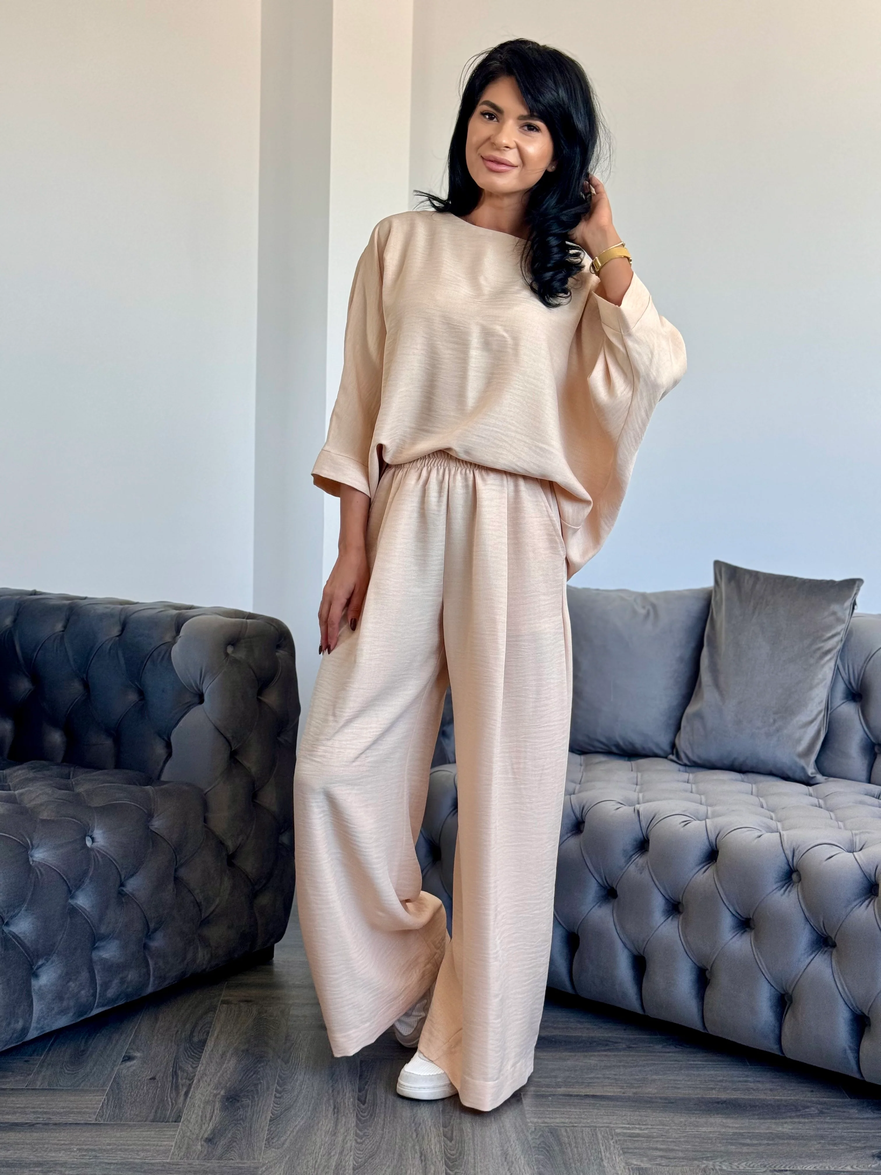 Costum Afro - Beige - Image 2
