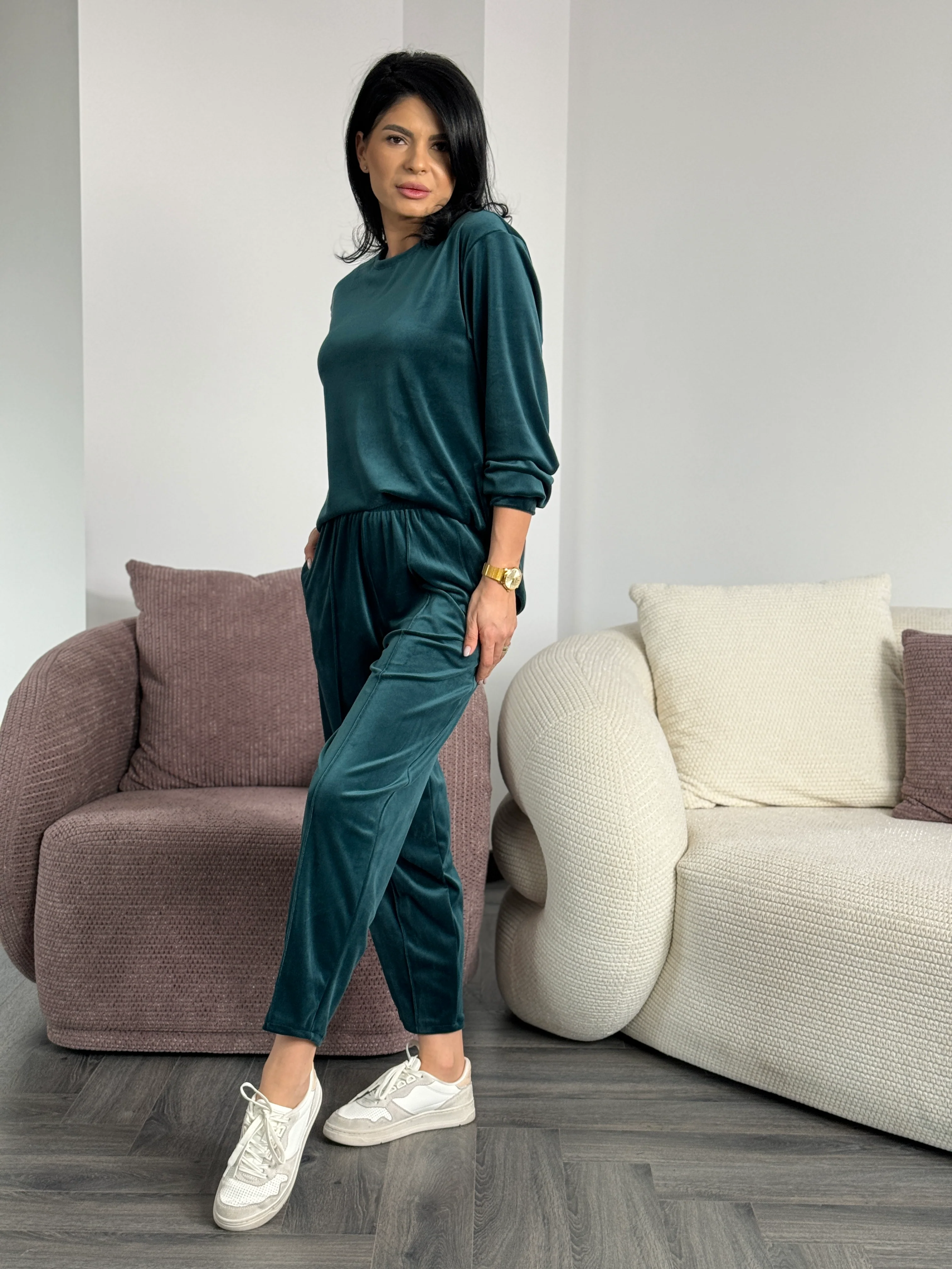 Costum Allena - Verde Smarald