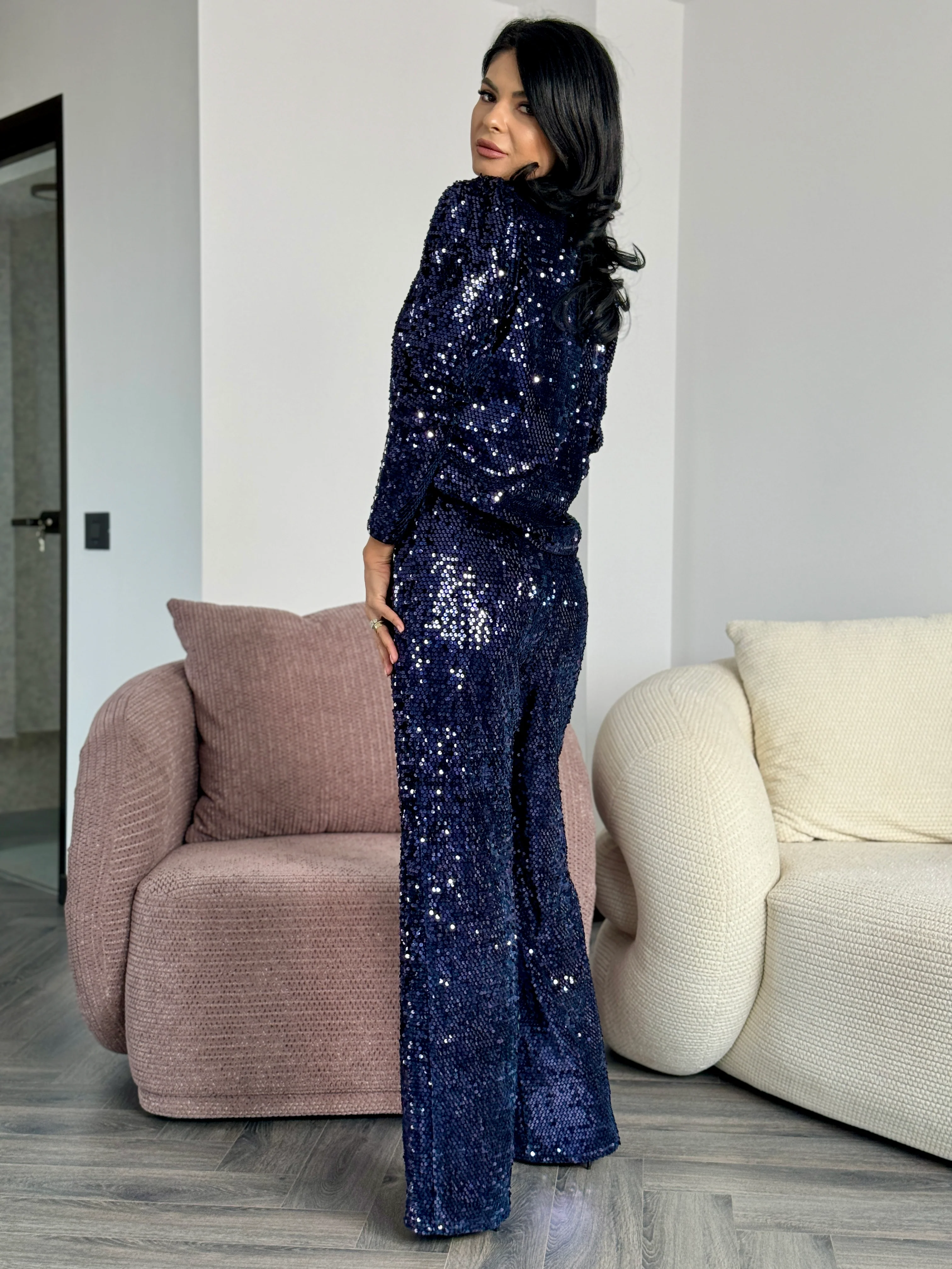 Costum Elissa - Bleumarin - Image 3