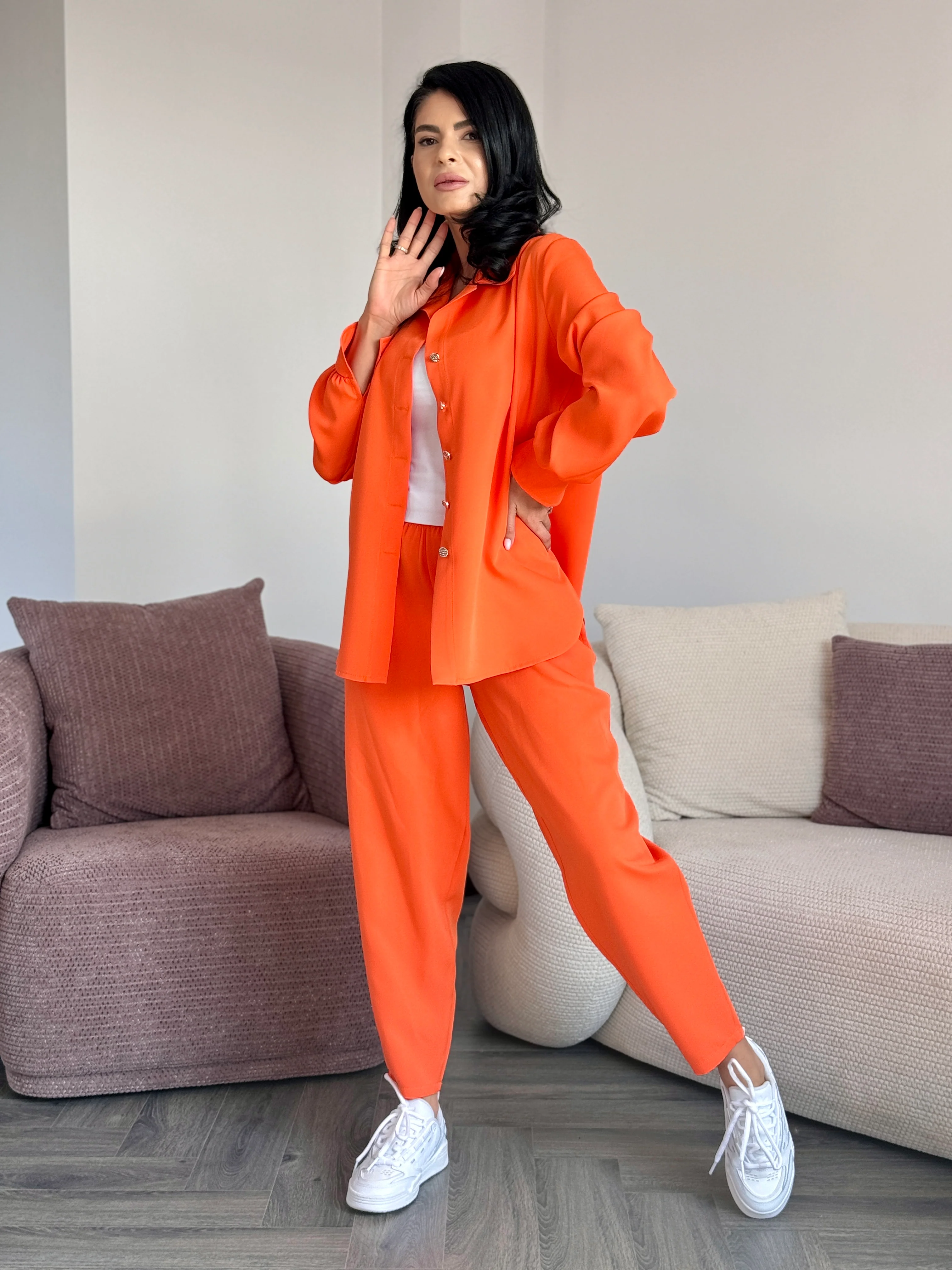 Costum Elly - Orange - Image 3