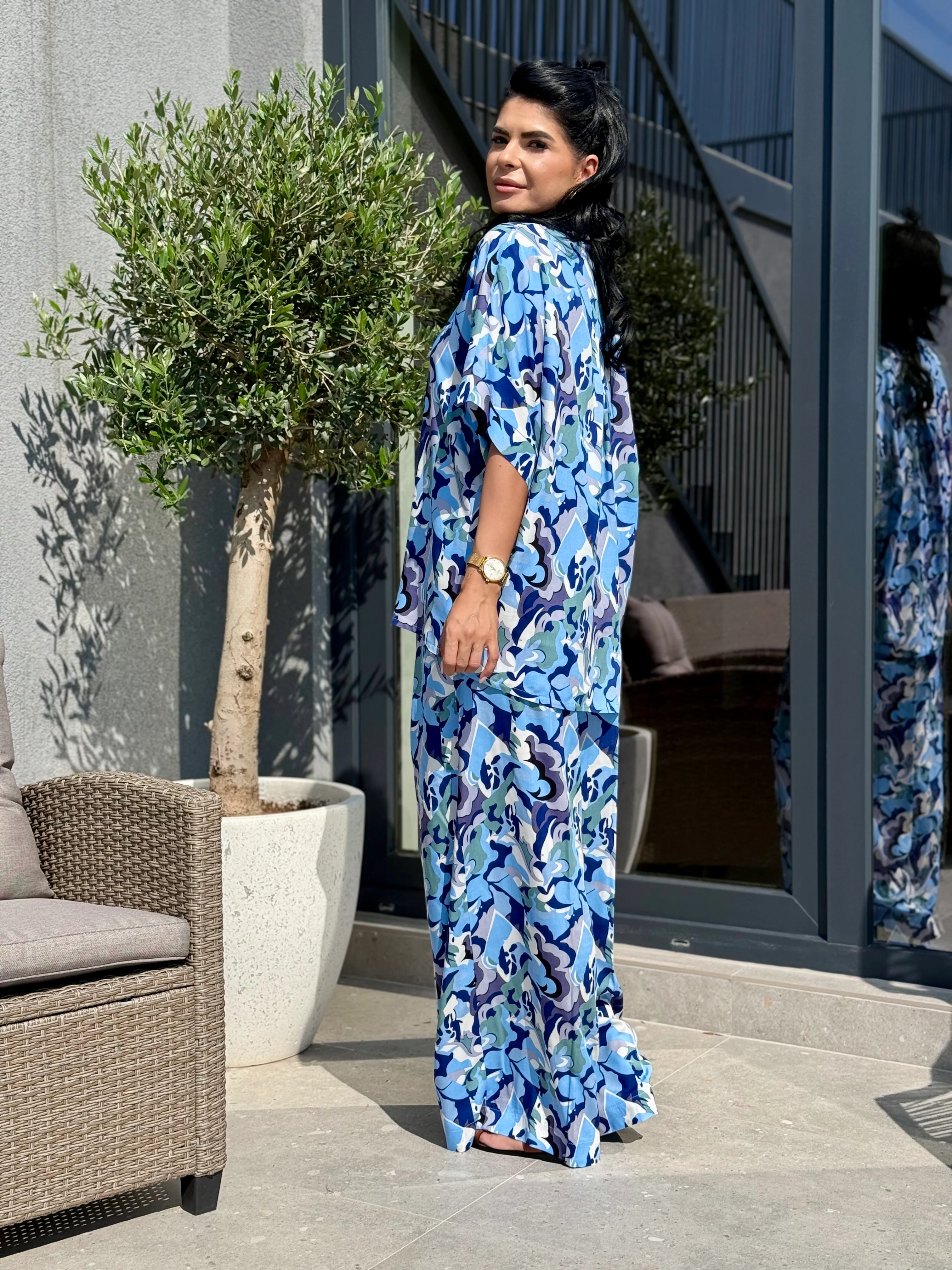 Costum Flower - Dark Blue - Image 3