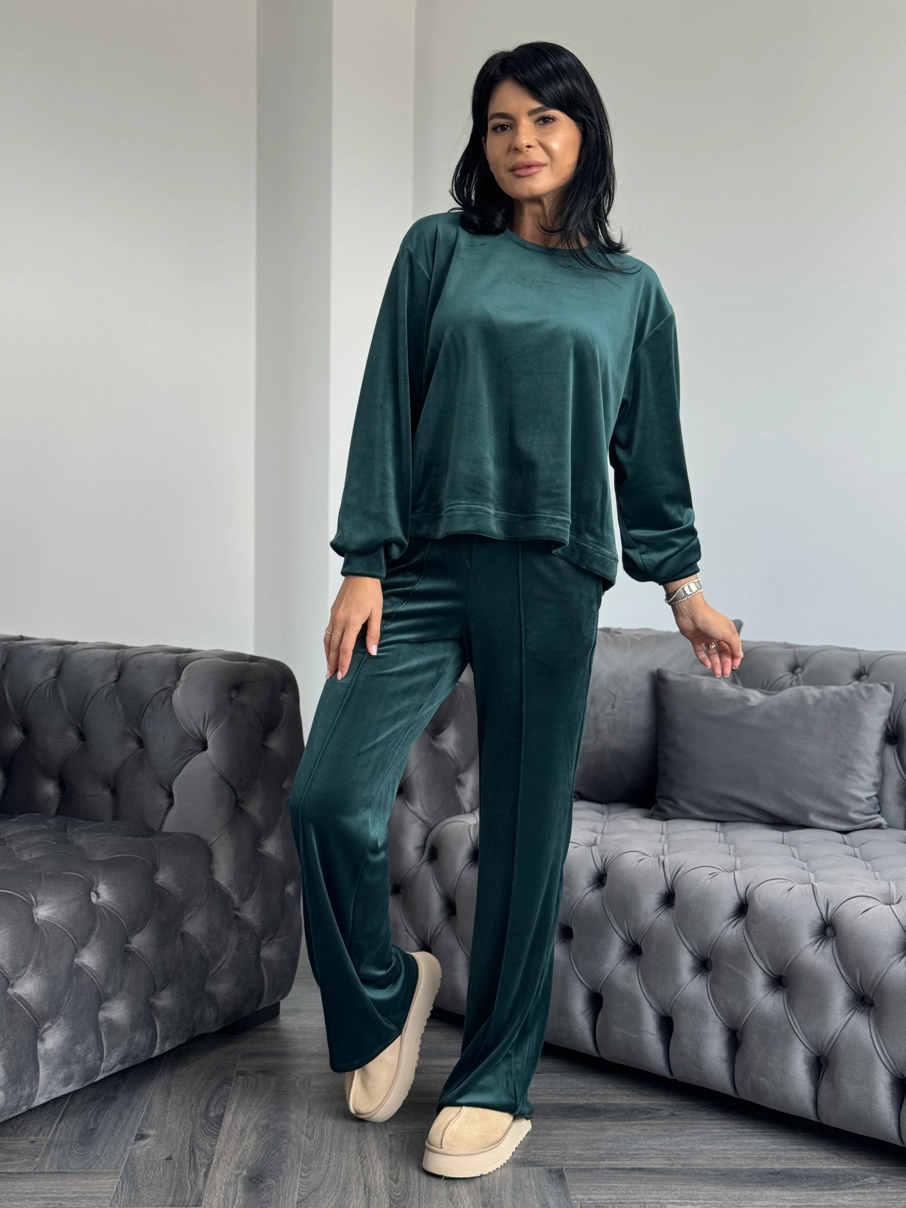 Costum Ivy - Verde Smarald - Image 4