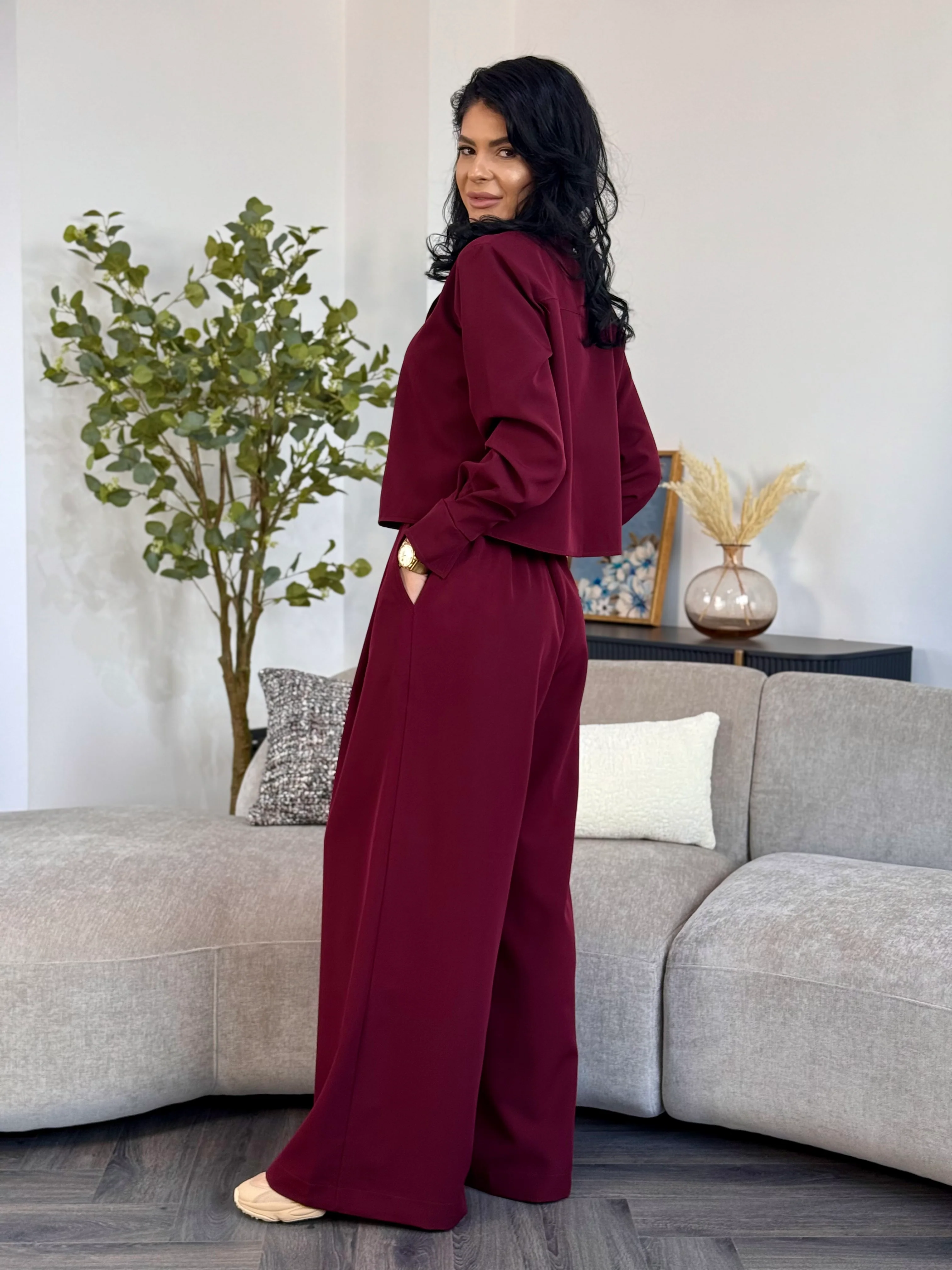 Costum Miranda - Bordo - Image 2