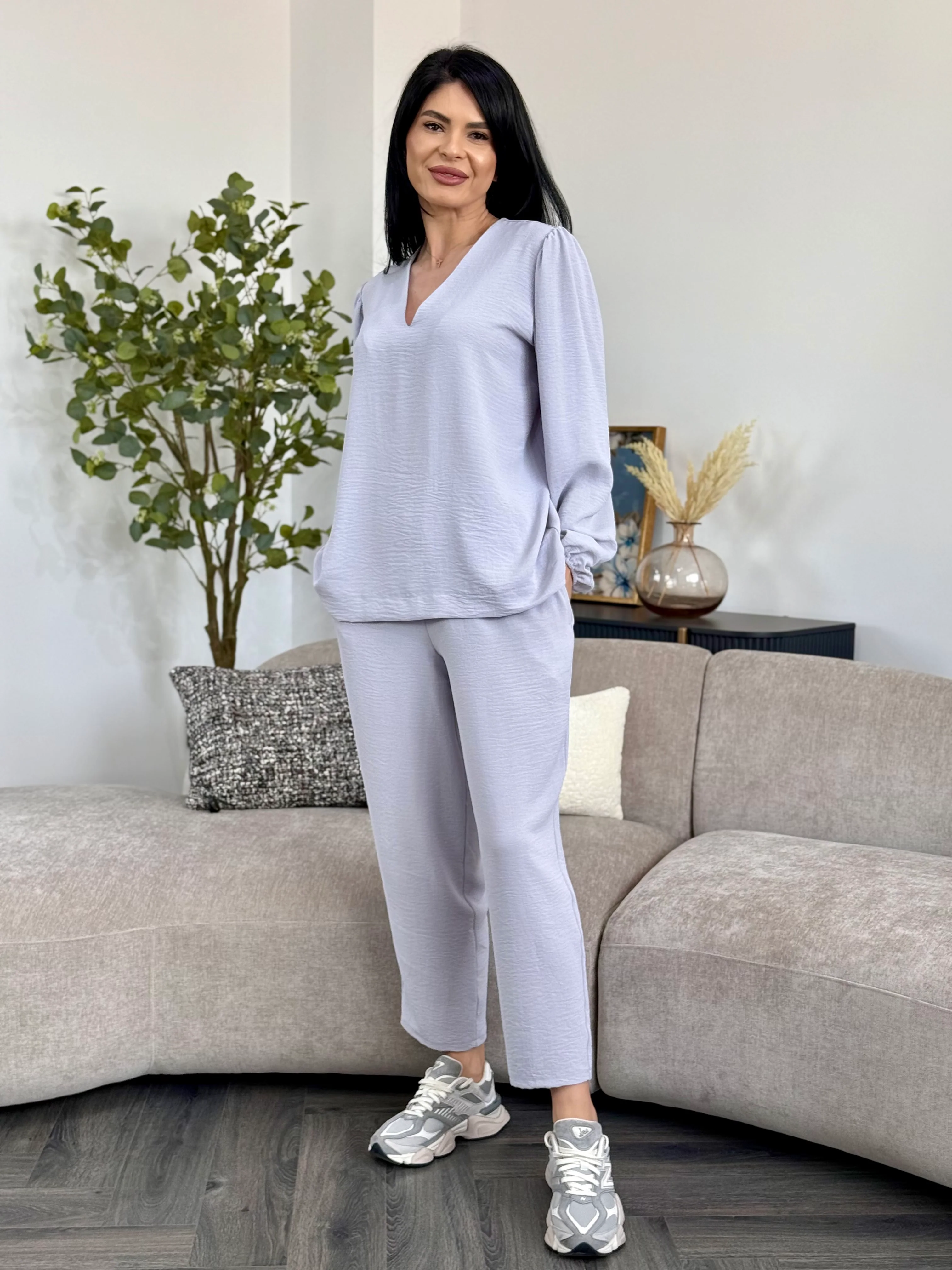 Costum Monica - Soft Gray