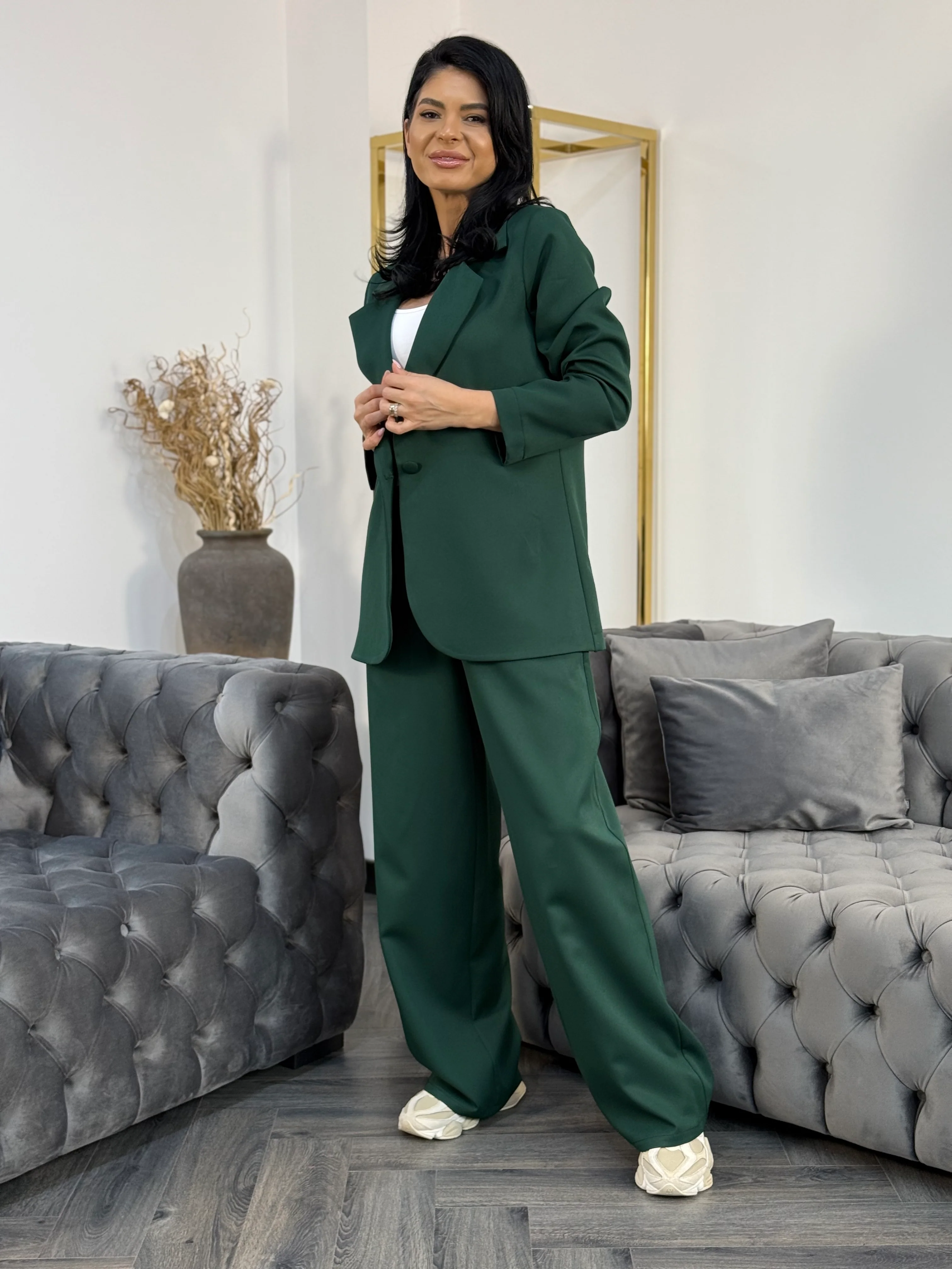 Costum Rissa - Verde Inchis - Image 2