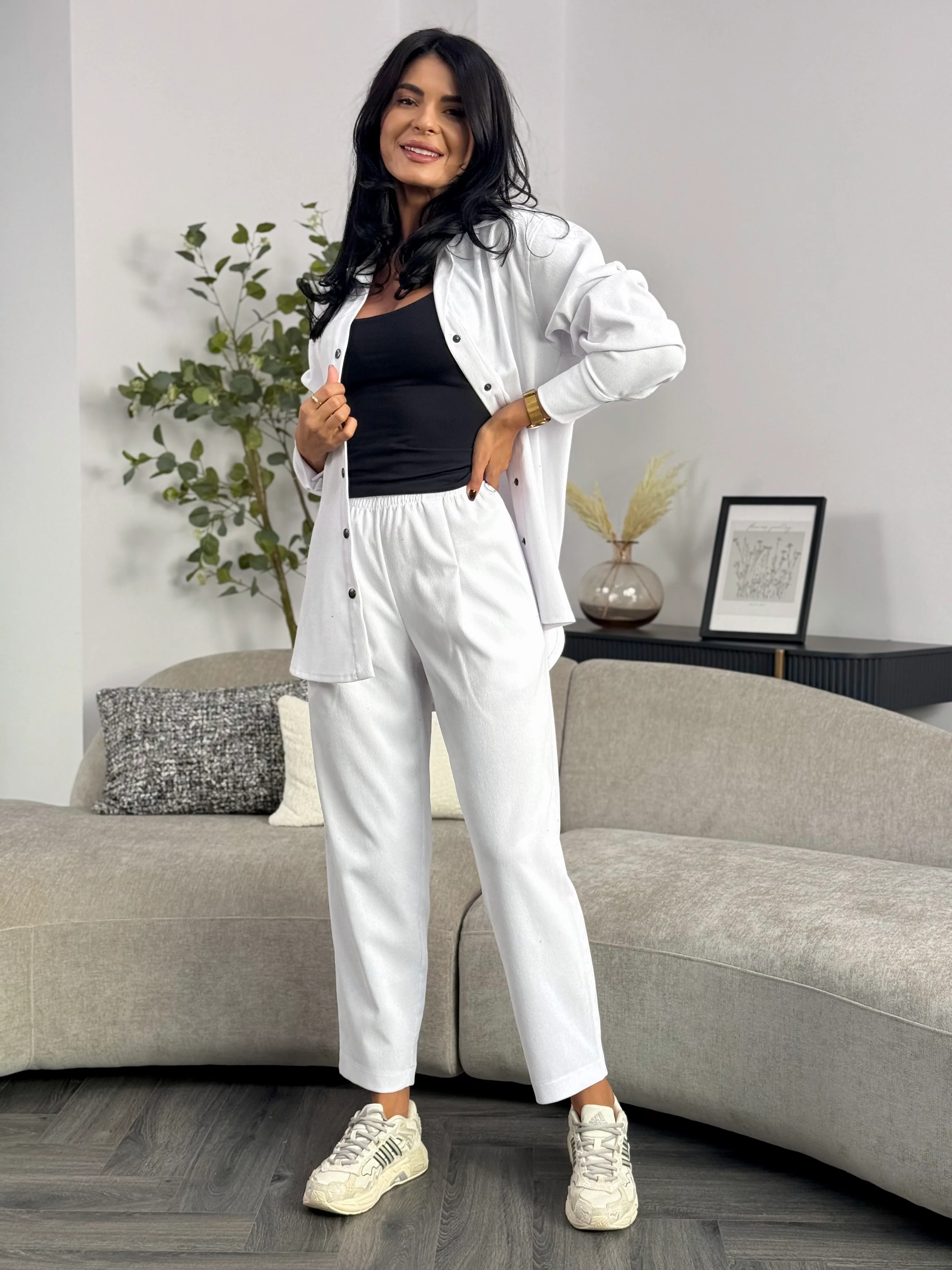 Costum Stefana - Alb - Image 3