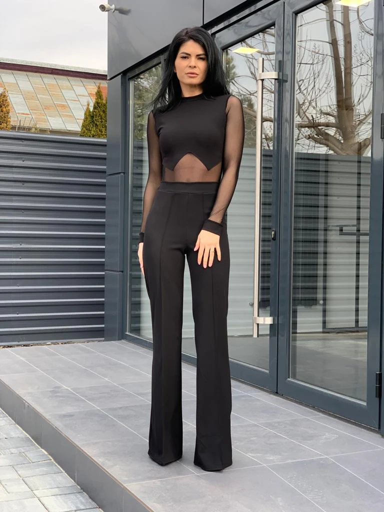Pantaloni OLIMPIA - NEGRU - Image 5