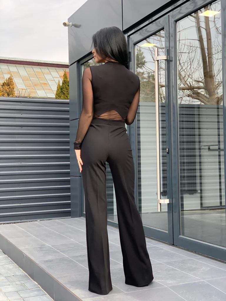 Pantaloni OLIMPIA - NEGRU - Image 6