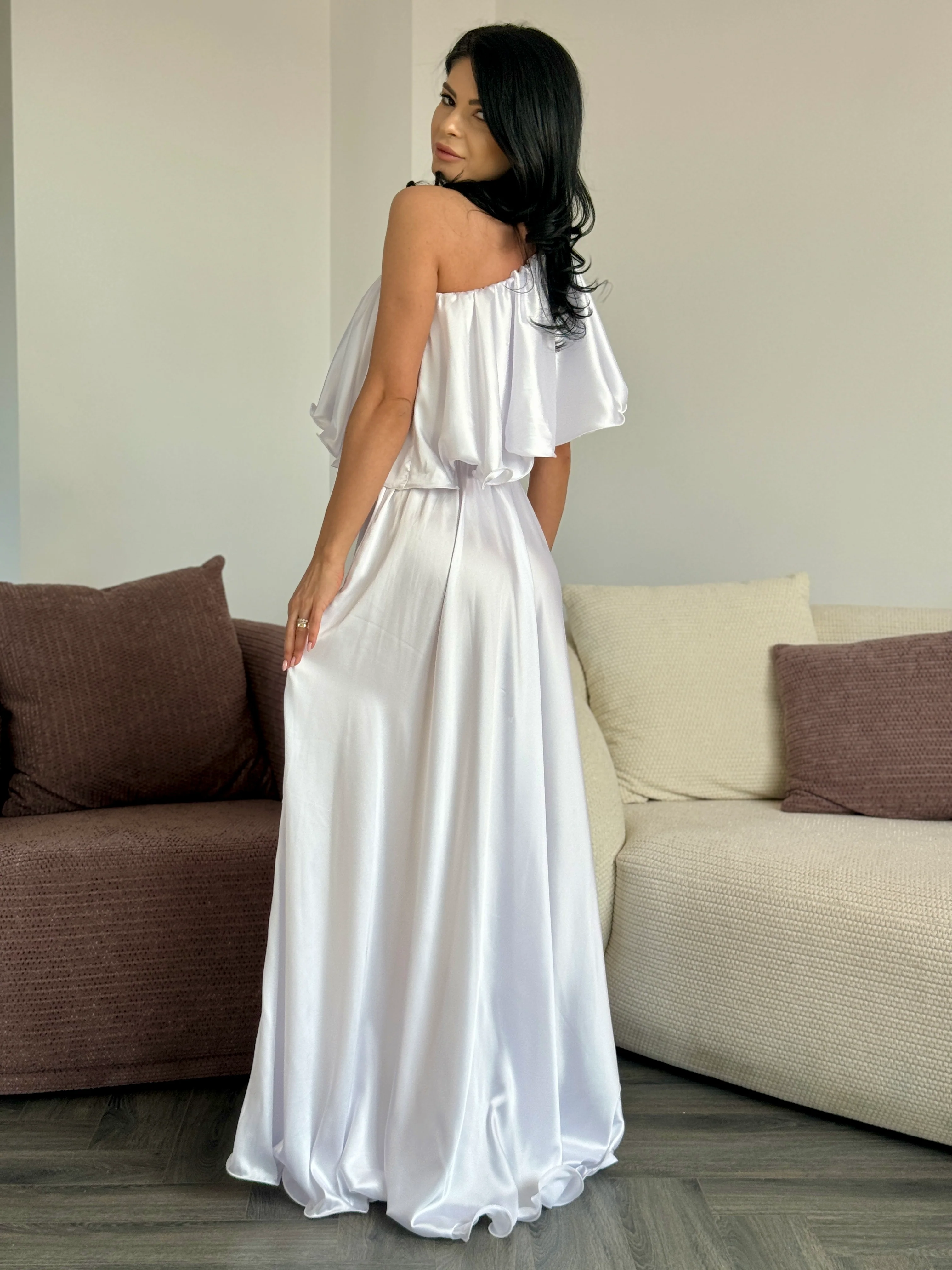 Rochie Karissa - Alb - Image 3