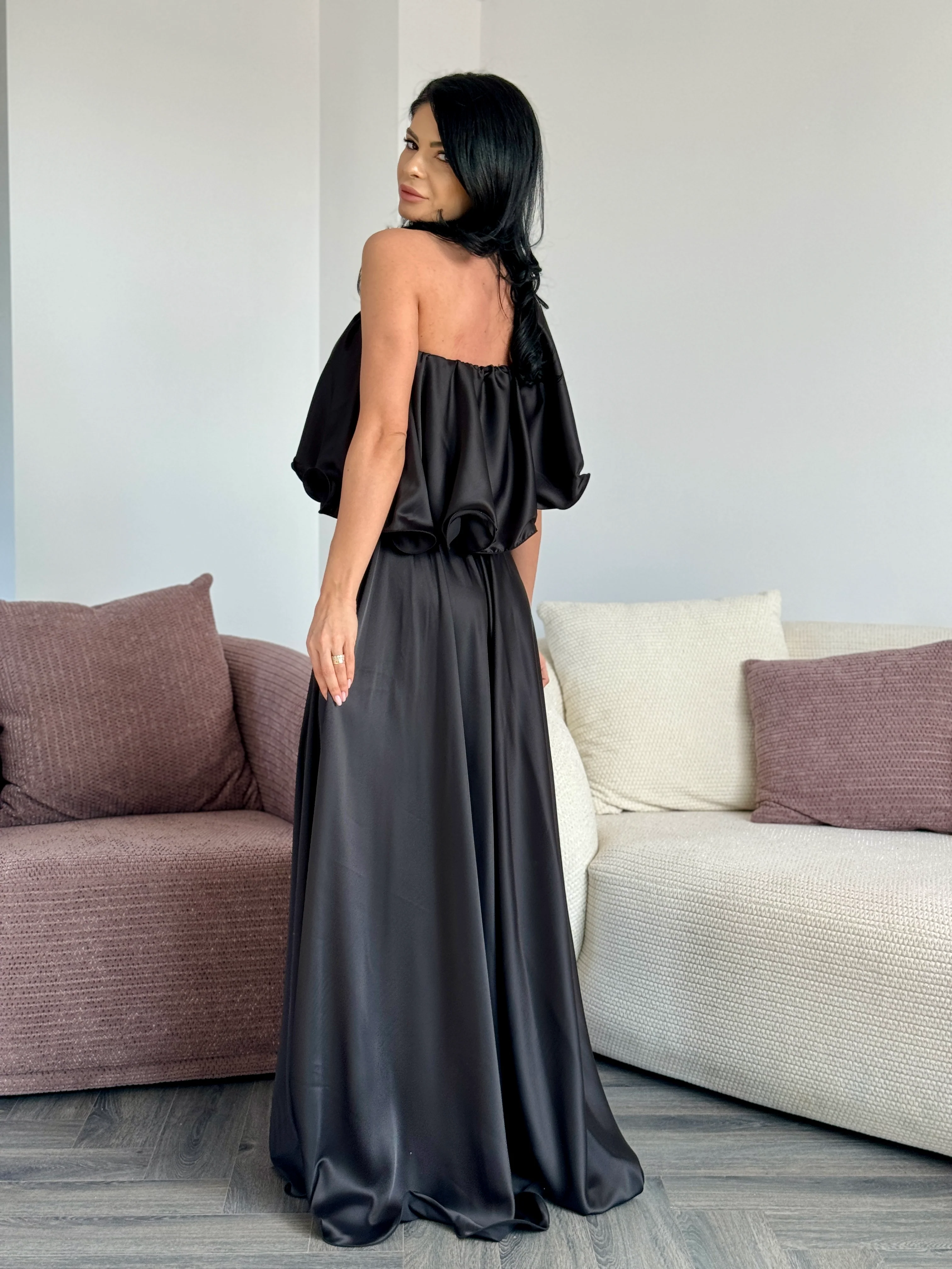 Rochie Karissa - Negru - Image 3