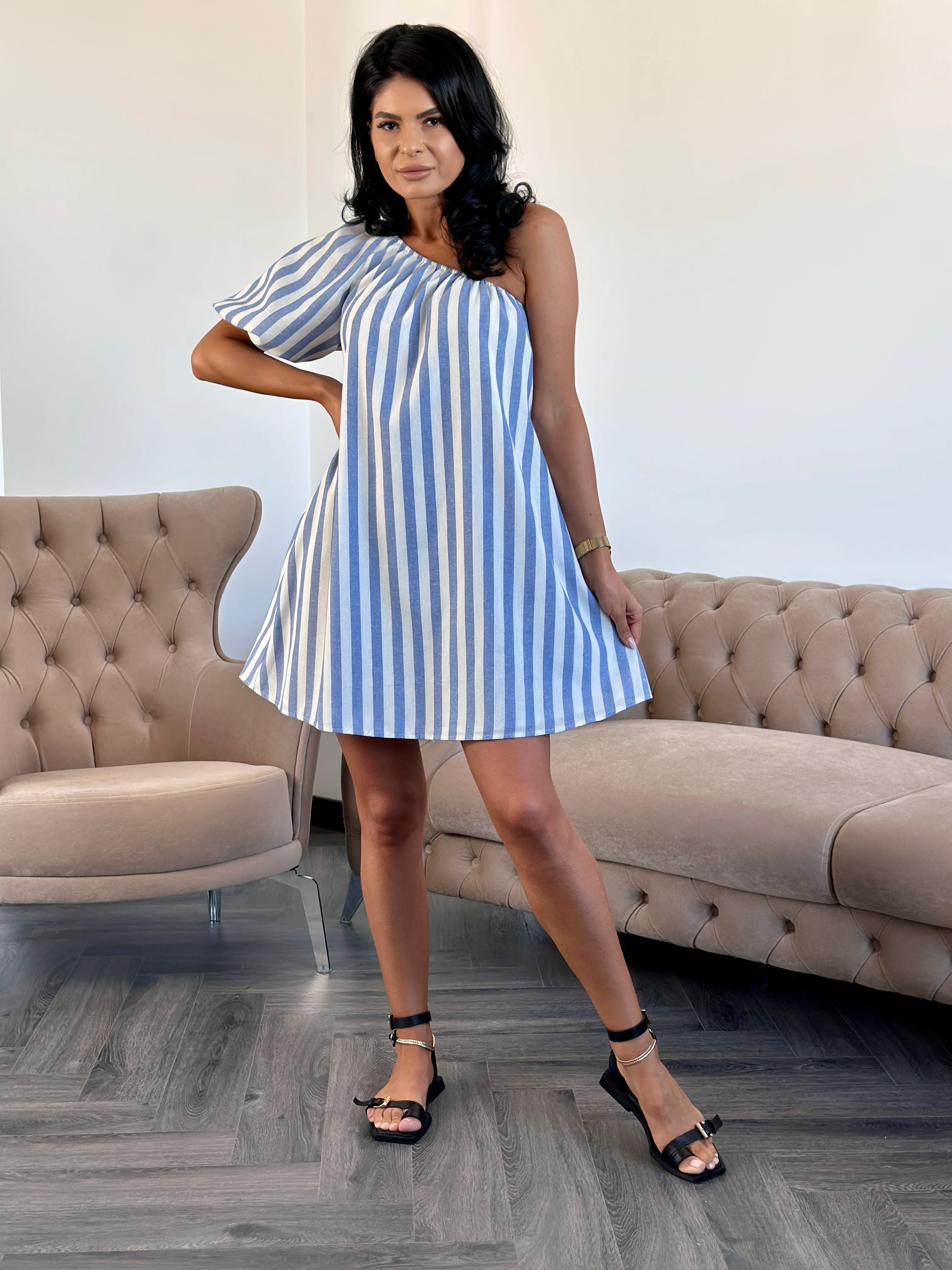 Rochie Neira - Blue - Image 2
