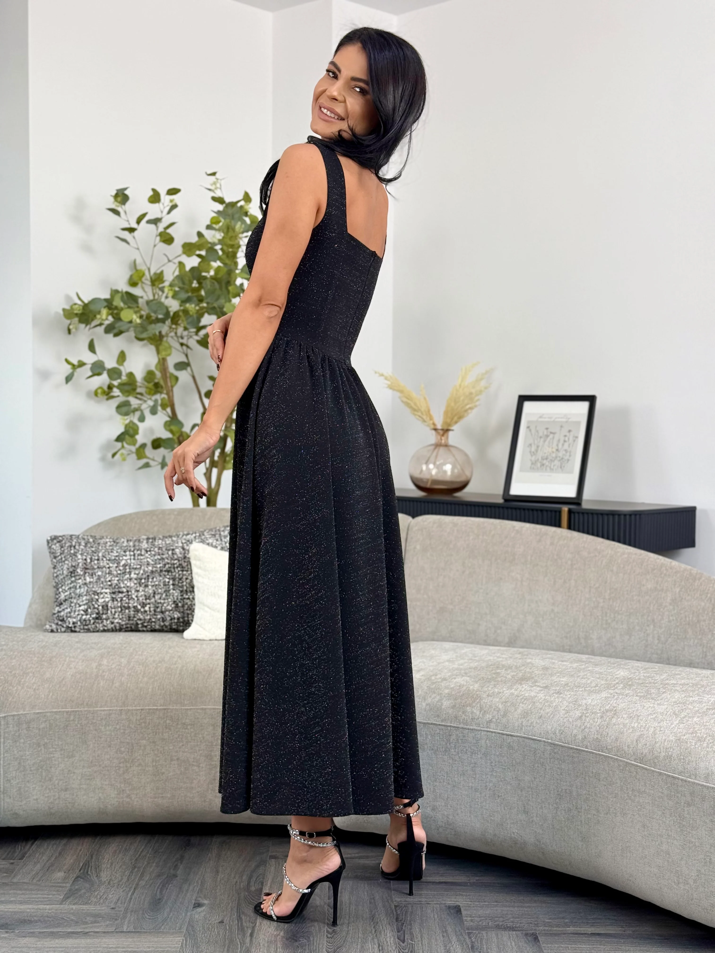 Rochie Noire - Glitter Black - Image 4