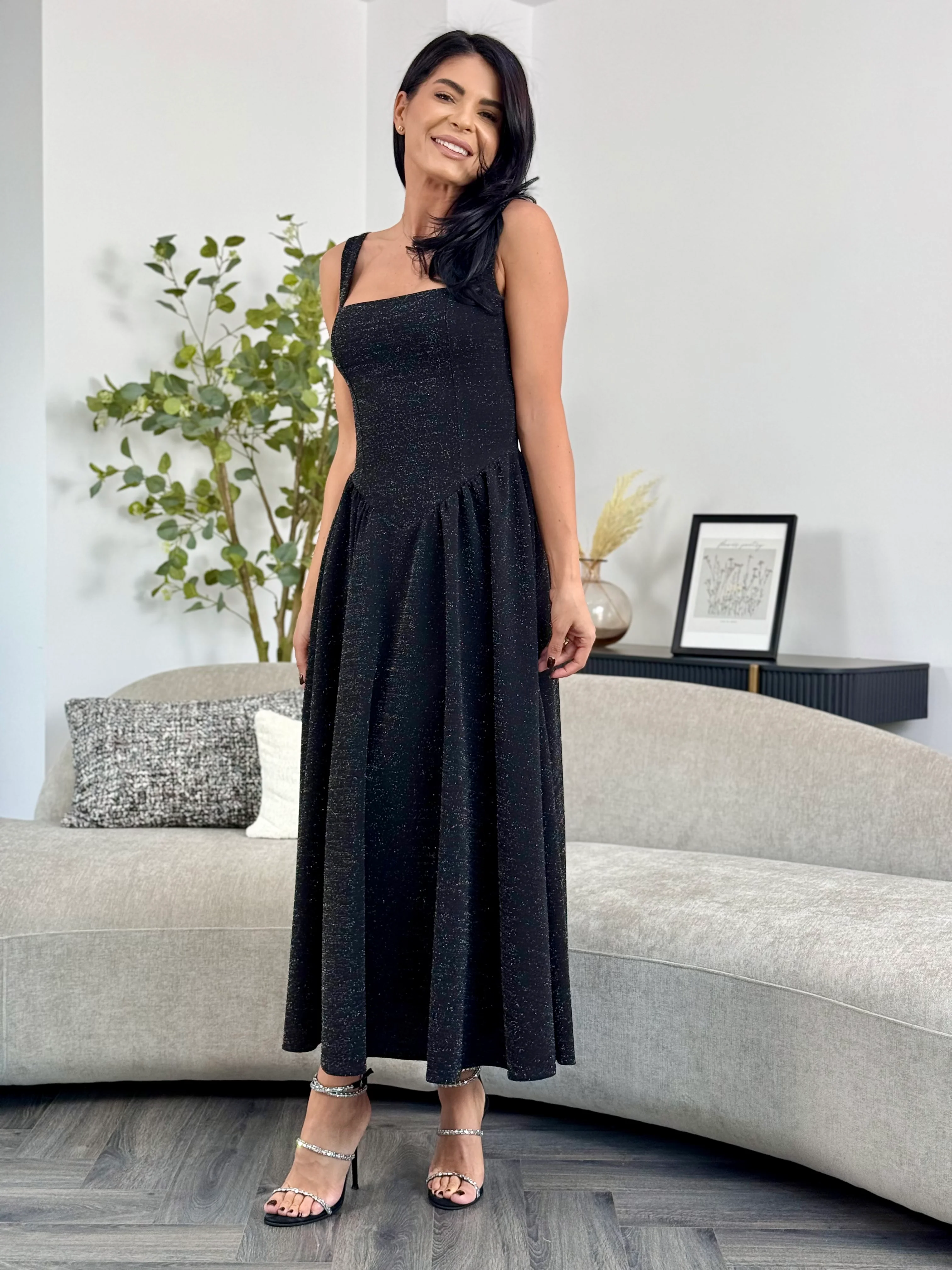 Rochie Noire - Glitter Black - Image 5
