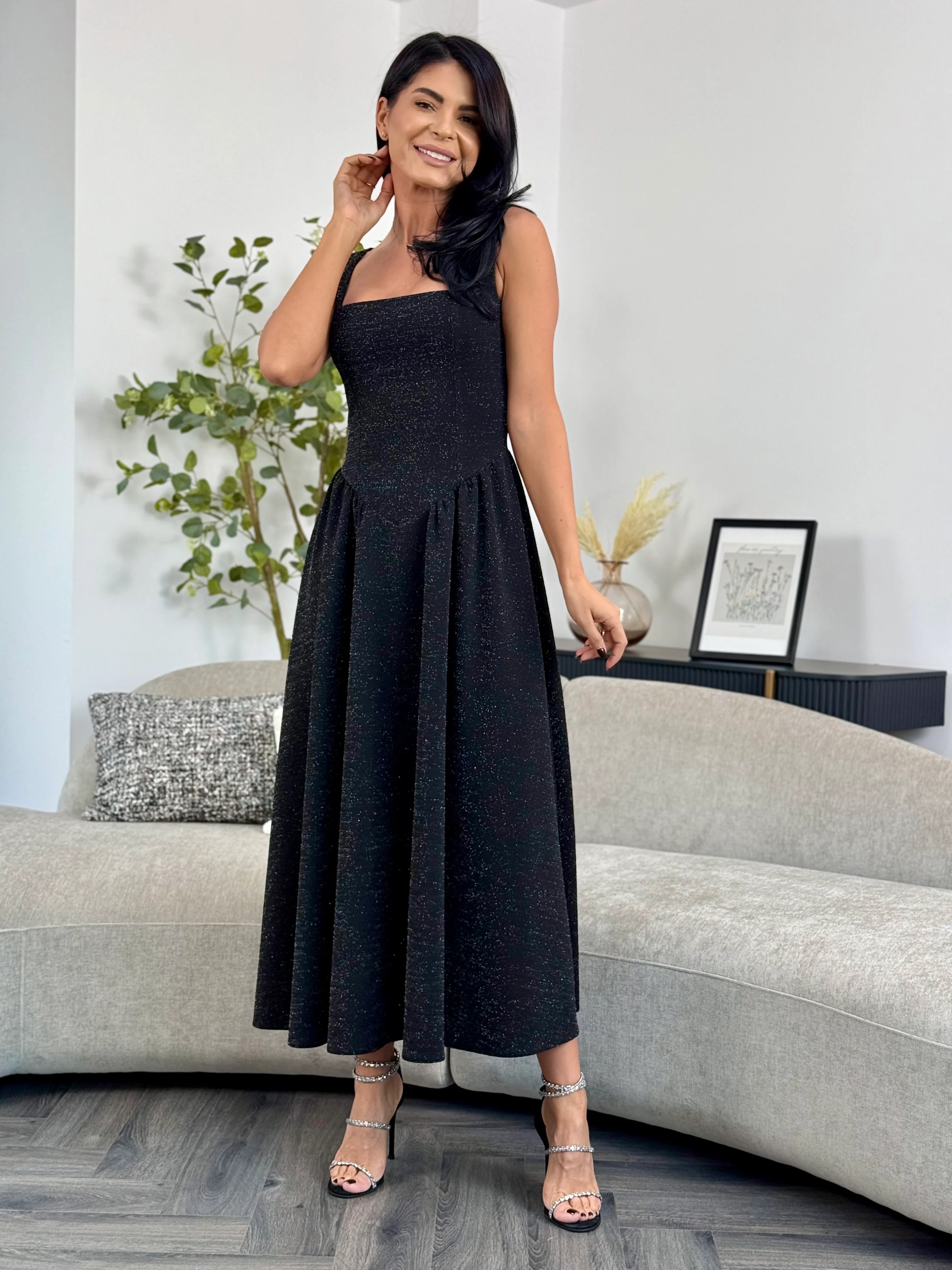 Rochie Noire - Glitter Black - Image 7