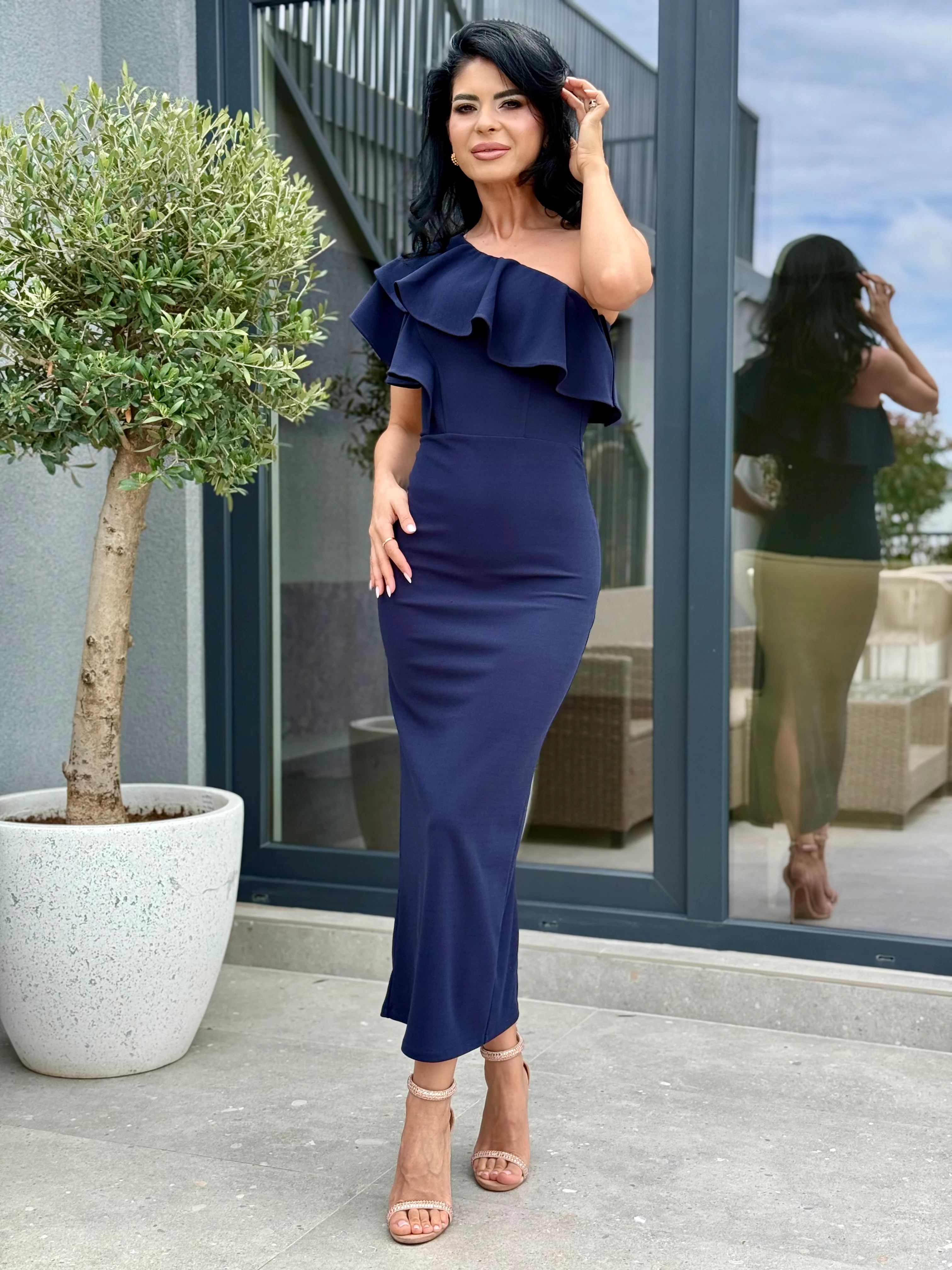 Rochie Soleil - Bleumarin - Image 2