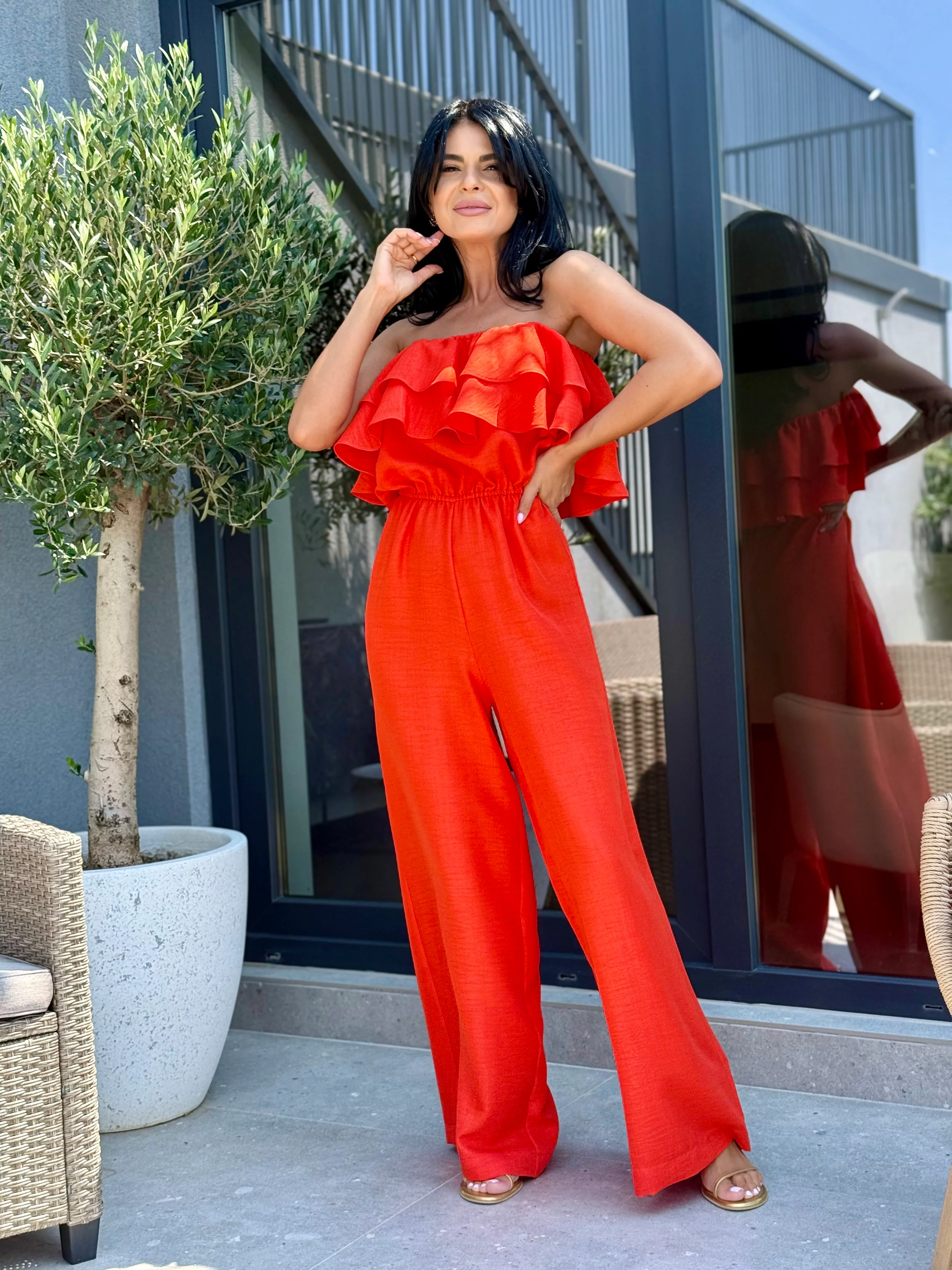 Salopeta Anika - Fire Red - Image 3