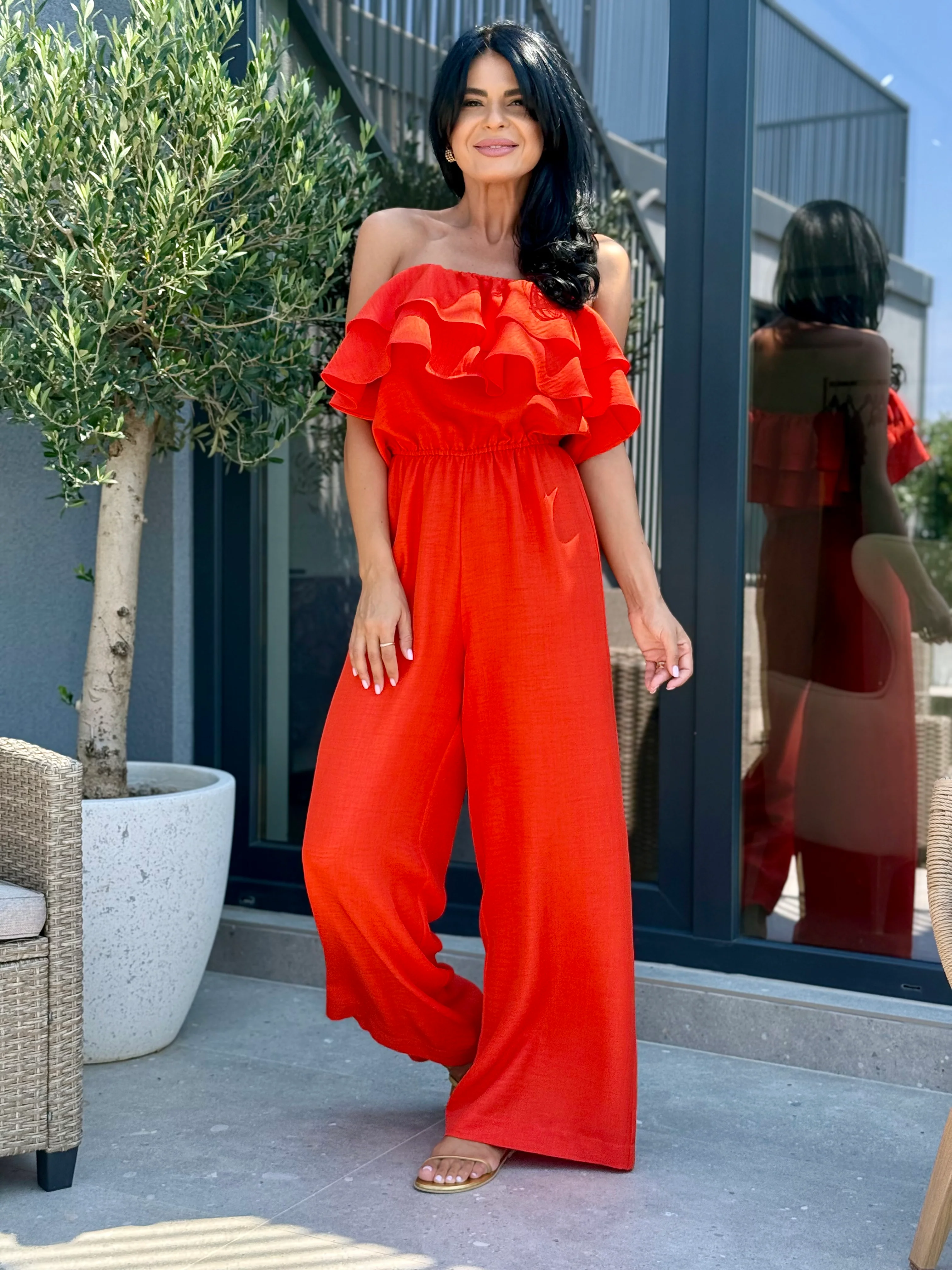 Salopeta Anika - Fire Red - Image 6