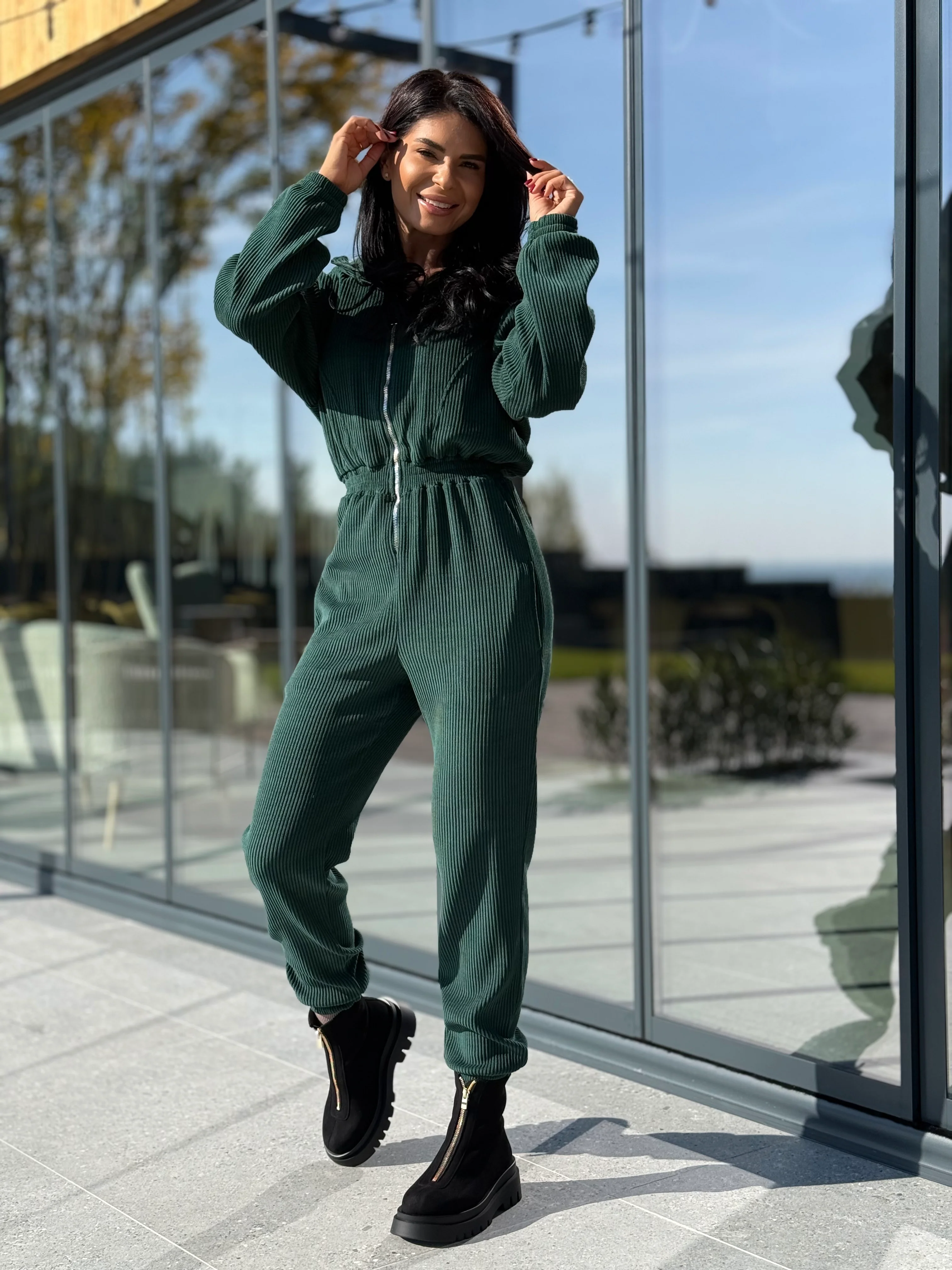Salopeta Letty - Verde Smarald - Image 2