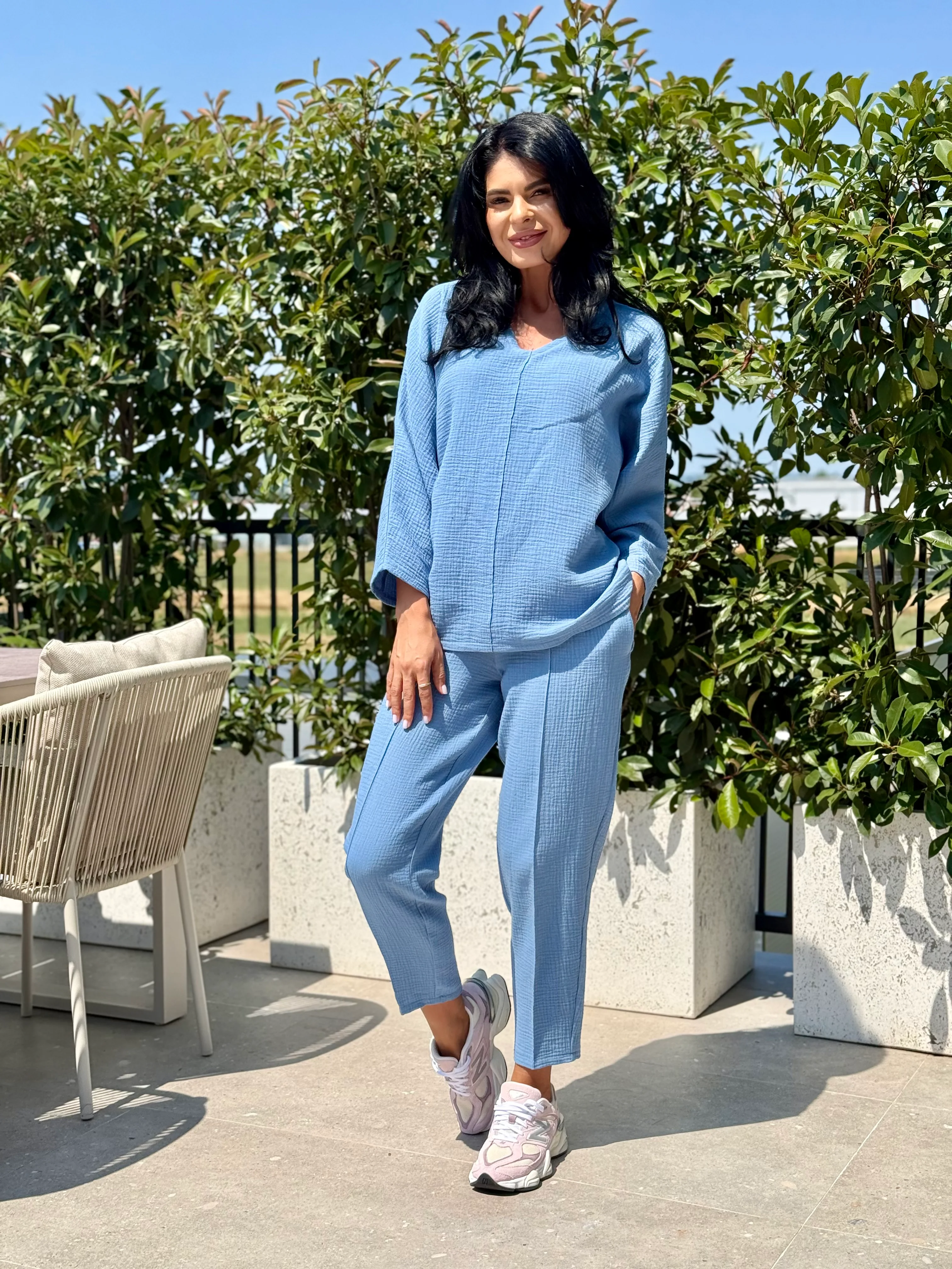Set Muselina Vera - Dark Blue - Image 2