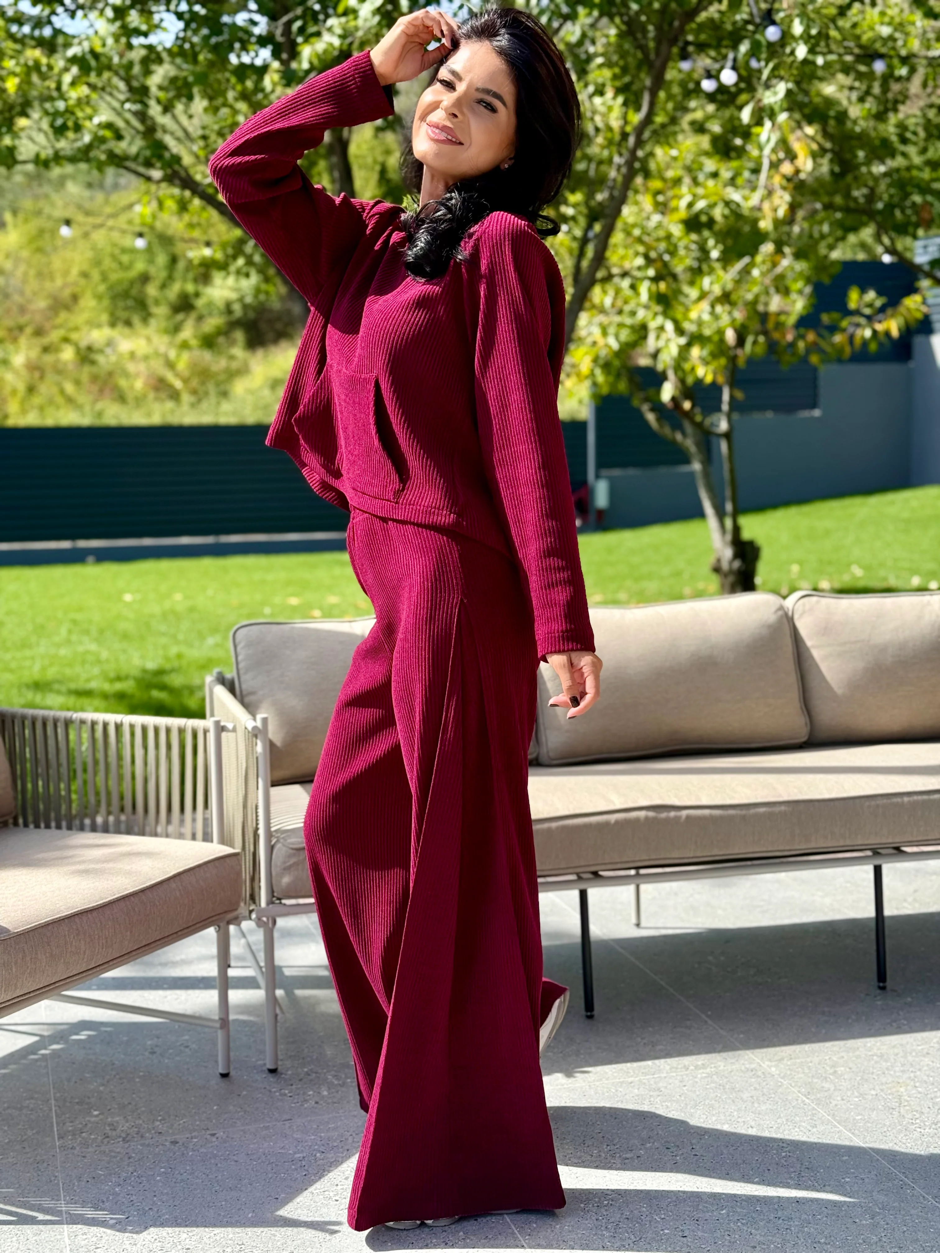 Set Reiat Yoana - Burgundy - Image 6